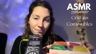 ASMR  Dégustation de cristaux comestibles