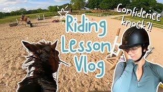Confidence Knock In My Riding Lesson | Equestrian Journey