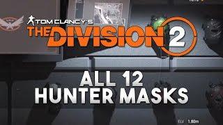 The Division 2 - ALL HUNTER MASKS Locations Guide