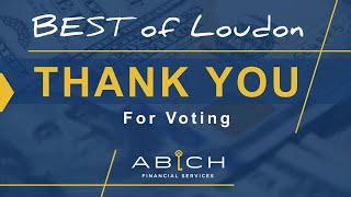 Thanks for voting for us in Best of Loudoun!