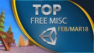 Top 10 Free Unity Assets - Miscellaneous - February/March 2018