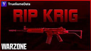 They DESTROYED the Krig! 400% Increase In Recoil! Big Warzone Meta Shift