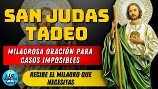 MILAGROSA Oración A SAN JUDAS TADEO Para CASOS IMPOSIBLES