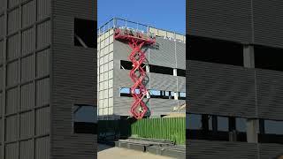 Steel structure wareohouse wall cladding installation on site