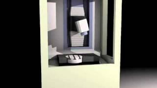 travelling column cnc milling machine animation 5