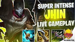 Super Intense Jhin Game! - Wild Rift HellsDevil Plus Gameplay