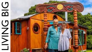 Transforming Tiny House Combines Beauty And Engineering For Artful Living
