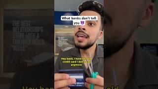 Credit card secret                                             #bank #personalfinance #money