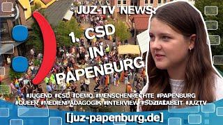 JUZ TV News Erster Christopher Street Day in Papenburg