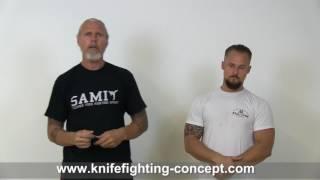 SAMI Combat Systems - Knife Fighting Concept - Feeding skill drill 16 attacks