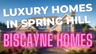 LUXURY Home In Serengeti a Biscayne Homes Community | Estate Homes in Spring Hill Florida