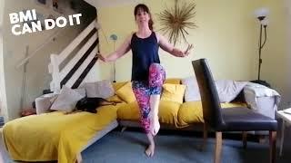 Balancing exercises with Amy Humphreys