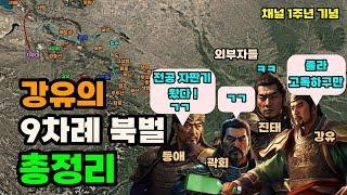 삼국지 강유 북벌 총정리