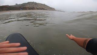 A Kook's First Time in Bigger Waves