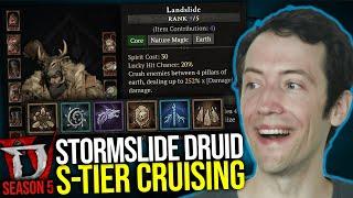 Diablo 4 - The S-Tier Stormslide Druid Guide