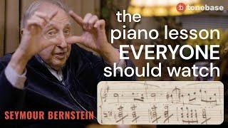 Seymour Bernstein teaches Chopin's Prelude in E minor