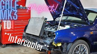 Project Golf mk3 'open air' engine wiring plus **intercooler**