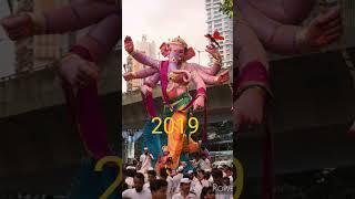 Mumbai Cha Maharaja 2015 To 2024 #ganeshchaturthi #mumbaichamaharaja #ganpatibappamorya