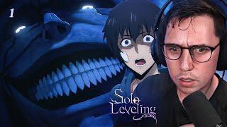 So I finally watched Solo Leveling for the first time - Episode 1 (REACTION)