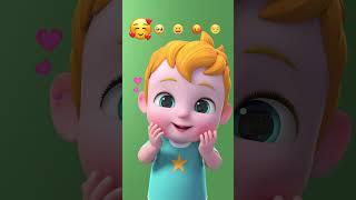 Learn Emotions with NuNu ! ️ #nunutv  #shorts #kidssong | Nursery Rhymes & Toddler Songs