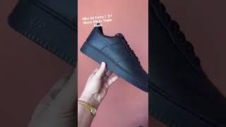 Nike Air Force 1 ‘07 Men’s Shoes Triple Black