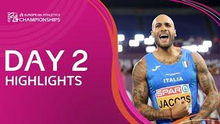 Day Two Highlights | European Athletics Championships | Roma 2024