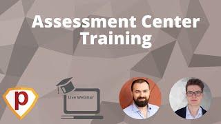 Assessment Center Training Webinar 2024