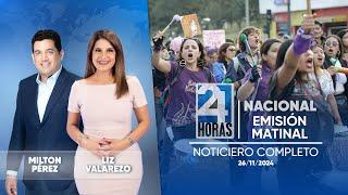 Noticiero de Ecuador (Emisión Matinal 26/11/2024)