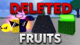 Using Deleted Fruits in Blox Fruits..
