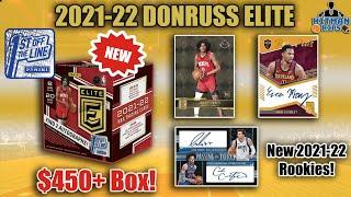 2021-22 Donruss Elite Basketball 1st Off The Line Box! First Look!  $450 Box!