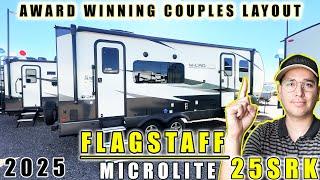 2025 FLAGSTAFF MICROLITE 25SRK COULD THIS POSSIBLY BE THE BEST COUPLES TRAVEL TRAILER FOR 2025? 25FT