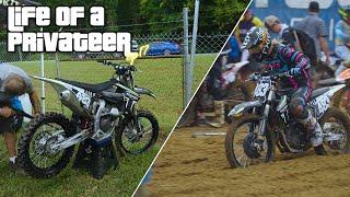 I RACED A TRIUMPH!! THE GREAT OUTDOORS - LIFE OF A PRIVATEER EP 15 (BUDDS CREEK RD 10)