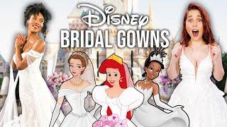 Trying Disney Princess Wedding Dresses! Pt 2