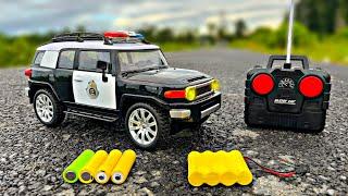 it's Amazing Police Car Unboxing | RC Fj Cruiser Supercars Testing | Bm Toys