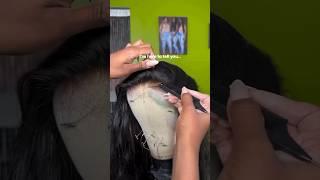 A good Curved part are like that!#wigtutorial #wigs #howto #hairstyle #wigtok #shorts #shortvideo