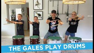 Queen - Don't Stop Me Now (Drum Cover) by The Gales Play Drums