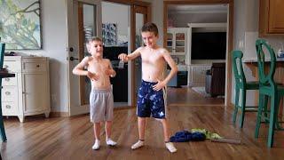 Teaching Younger Brother How to Dance to the Macarena