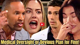 Medical Mystery or Just a Show for Finn! Hope’s Headaches Gone! Carter Furious For Steffy!