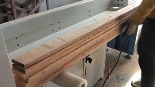 Автоматический торцовочный станок с толкателем Ecowood  "PushCut 300/6"  для паллетов и ящиков