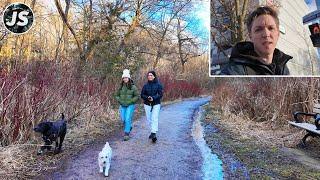 Eglinton to St Clair West Station via a Ravine | Toronto Walk (Jan 2025)