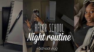 MY *REALISTIC* HIGHSCHOOL NIGHT ROUTINE ||Kinlie Mikyah