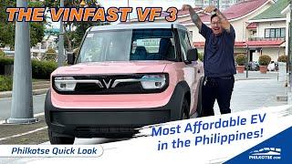 Vinfast VF 3 is now in the Philippines! | Philkotse Quick Look