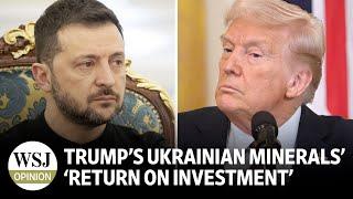 Trump’s Rare Ukrainian Minerals' ‘Return on Investment’