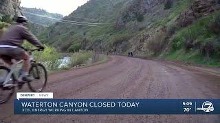 Waterton Canyon closed Wednesday