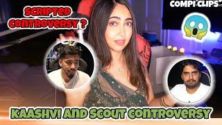 Kaashvi Scripted Drama with Scout  | kaashvi Scripted controversy  #scout #kaashplays #shorts