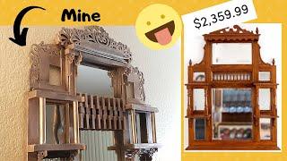 Jharokha Traditional Indian Wall Mirror DIY | BUDGET-FRIENDLY Wall Wood Mirror