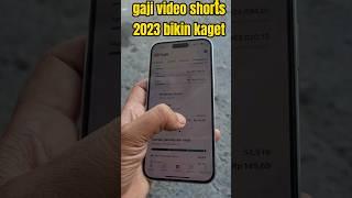 GAJI ASLI YOUTUBE SHORTS Terbaru 2023, Bikin Nangis!!