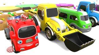  Surprise Gift Car Cartoon For Kids with Color Learn - Kooxa Toys