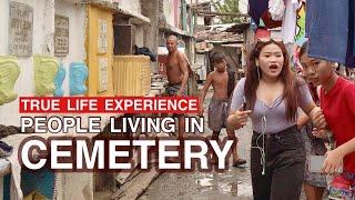 PEOPLE LIVING IN A CEMETERY Walk Vlog | Cavite city | Real Life Philippines