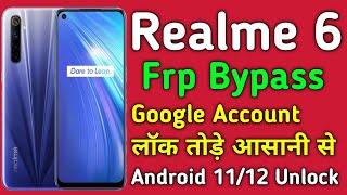 Realme 6 Frp Bypass/Realme 6 Google Account Unlock  Android 11/12 Unlock Done 